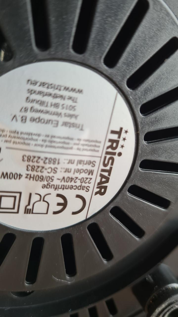 TRISTAR- Sapcentrifuge 220V-400W Model SC-2283