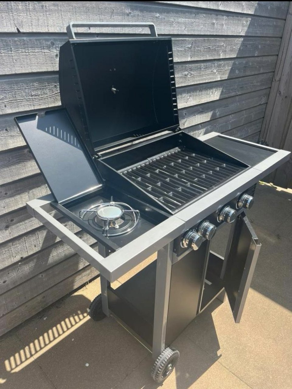 Nieuwe gasbbq