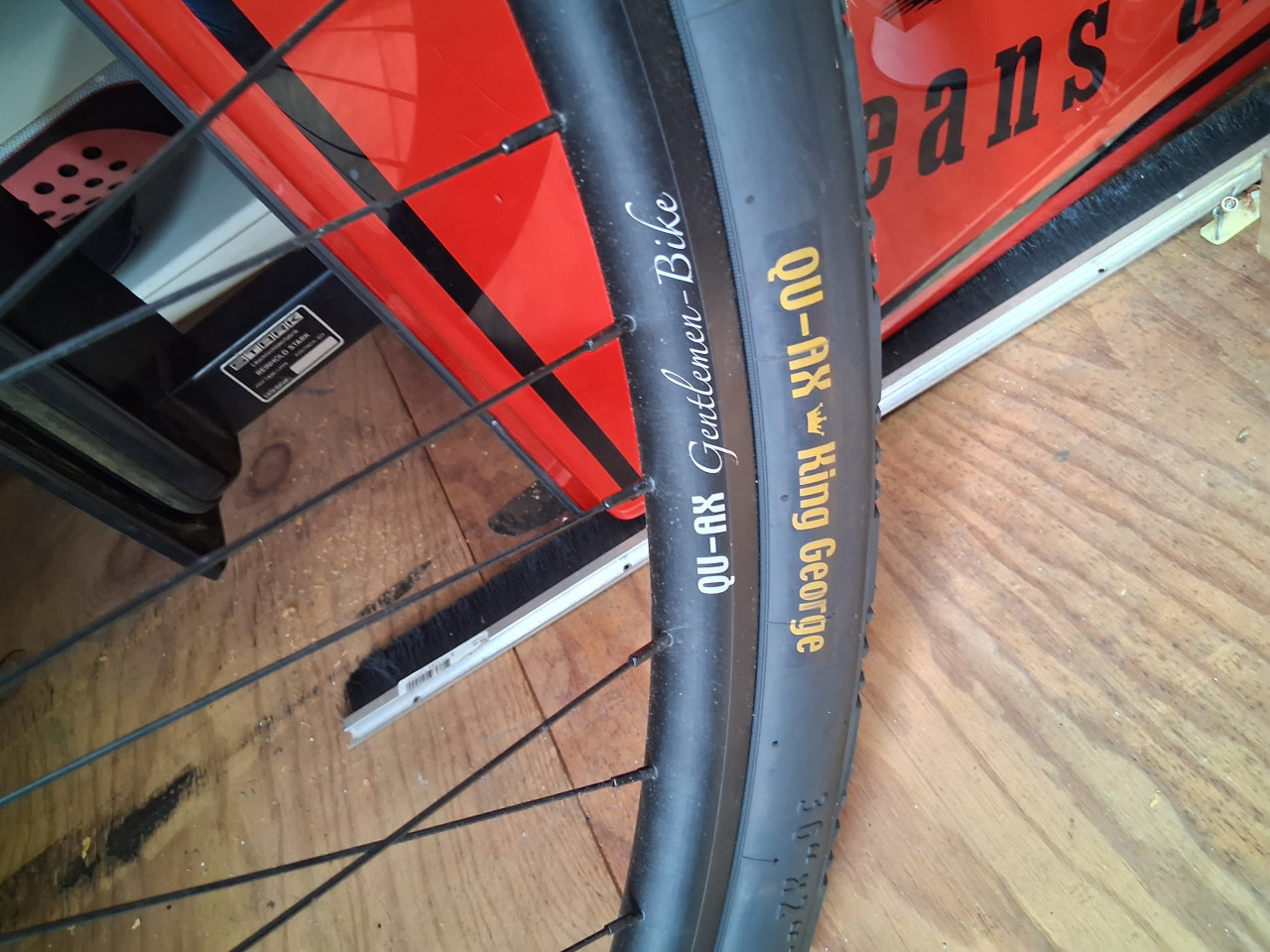 Retro hoogwiel fiets