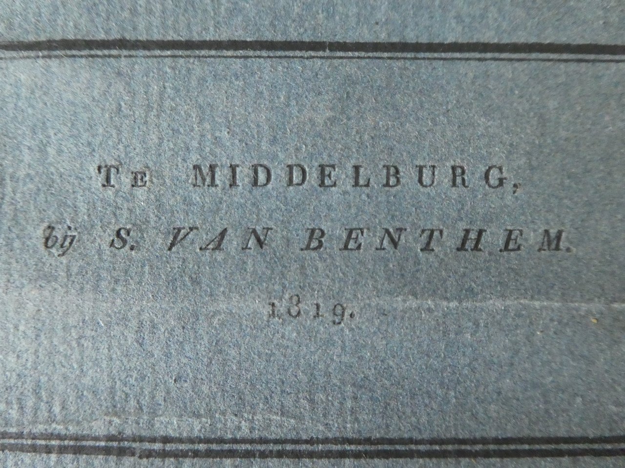 Het Distrikt van Sluis in Vlaanderen 1819