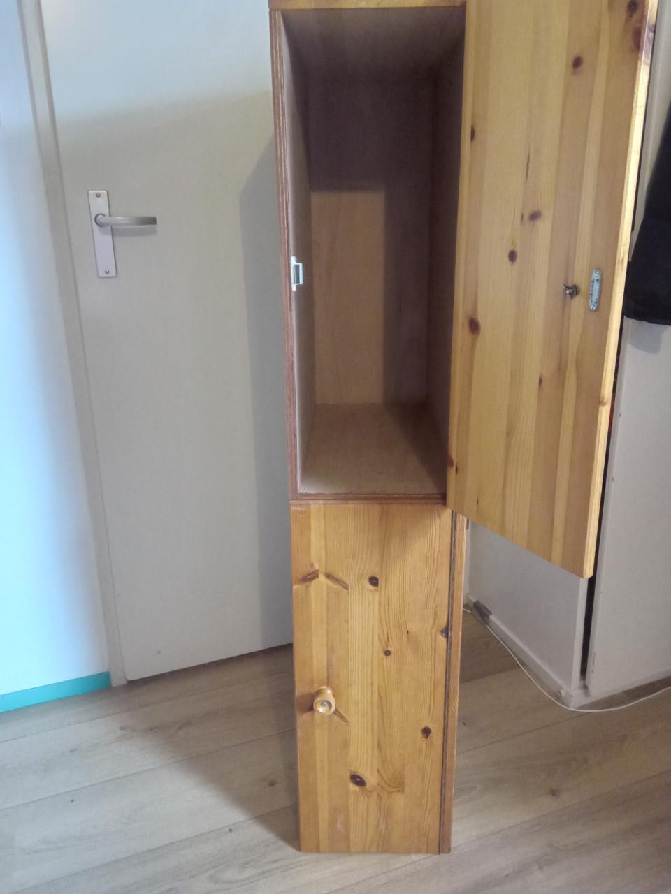 Houten opbergbox