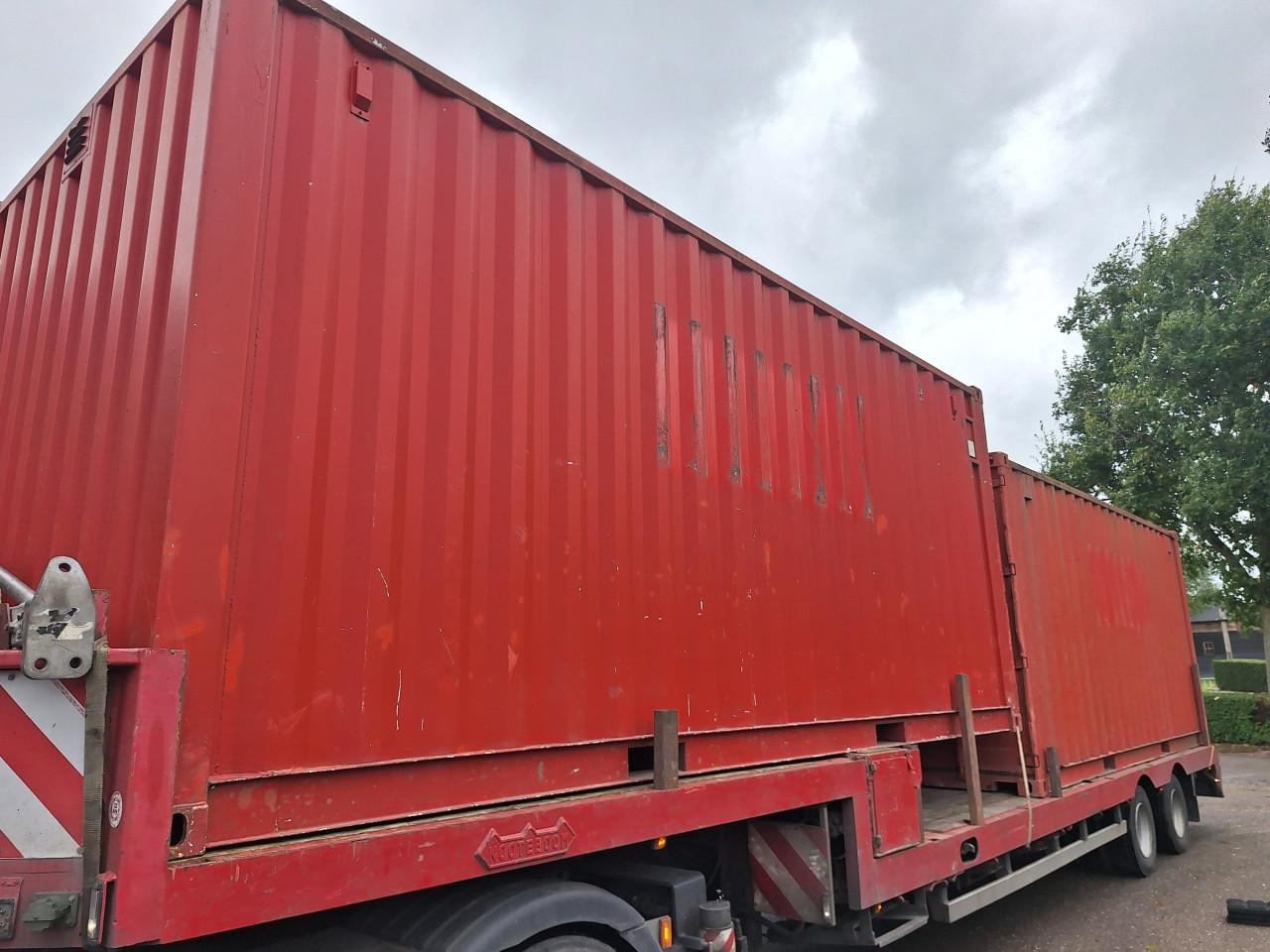 Container 20ft, zeecontainer, opslagcontainer