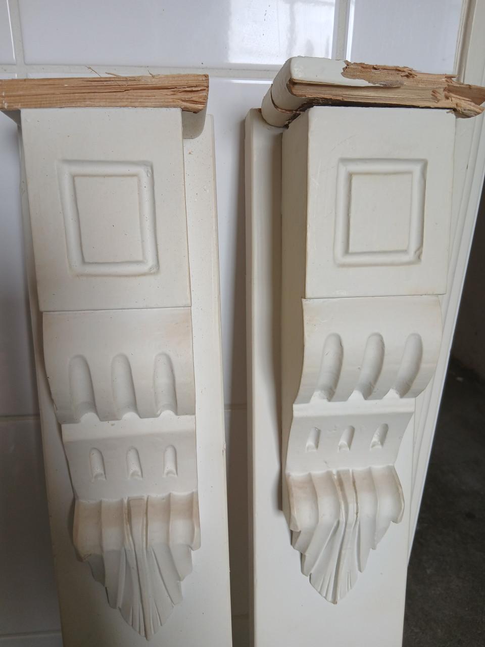 Antiek houten klossen