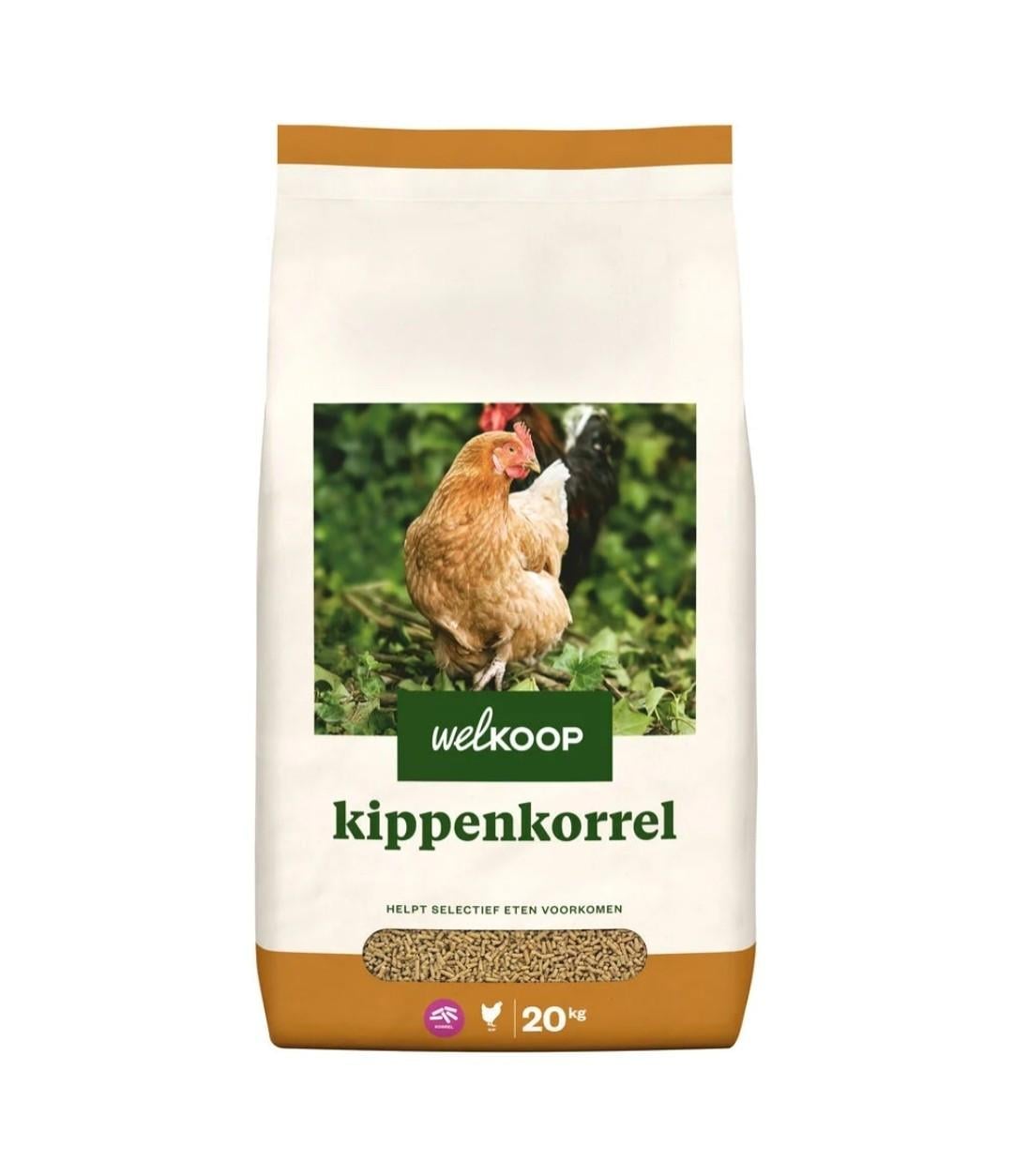 Zak kippenkorrel 20 kg