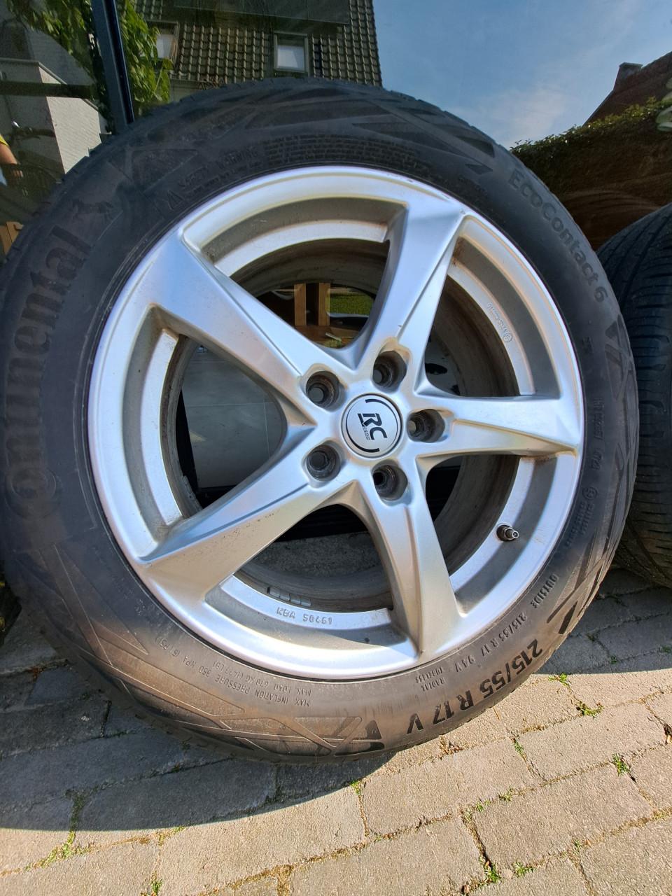 LM velgen incl. zomerbanden 2024 215/55/R17
