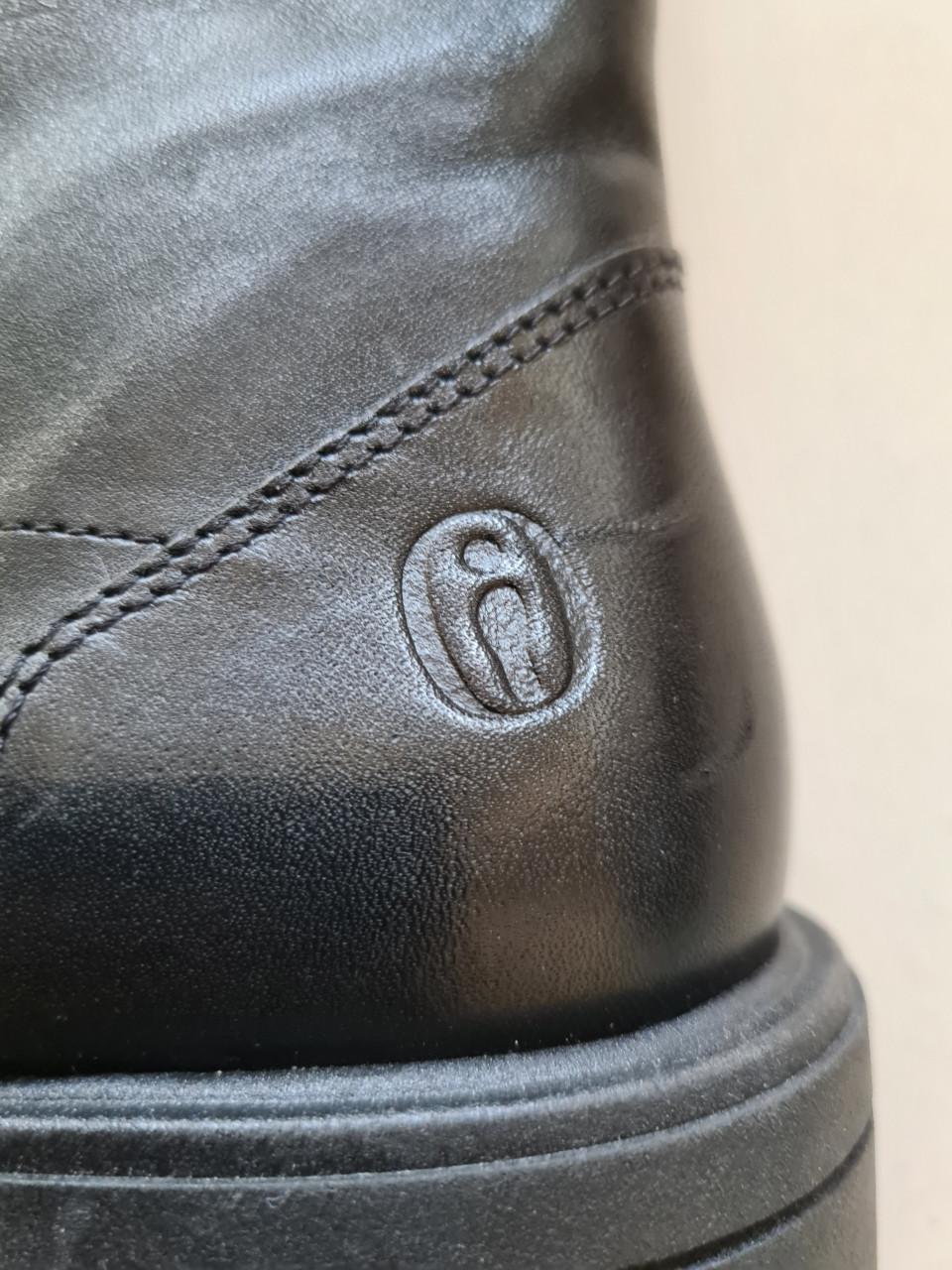 Nieuwe Shoesme zwarte leren boots maat 36