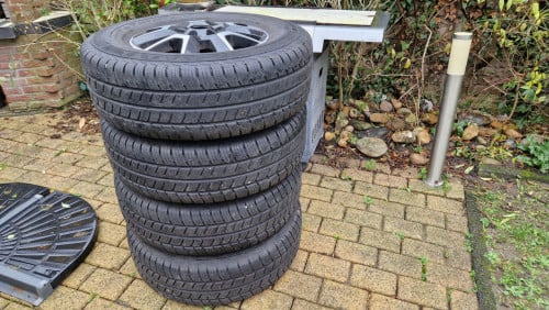 16 inch orig Fiat Ducato Camper velgen en Camper banden 6 mm