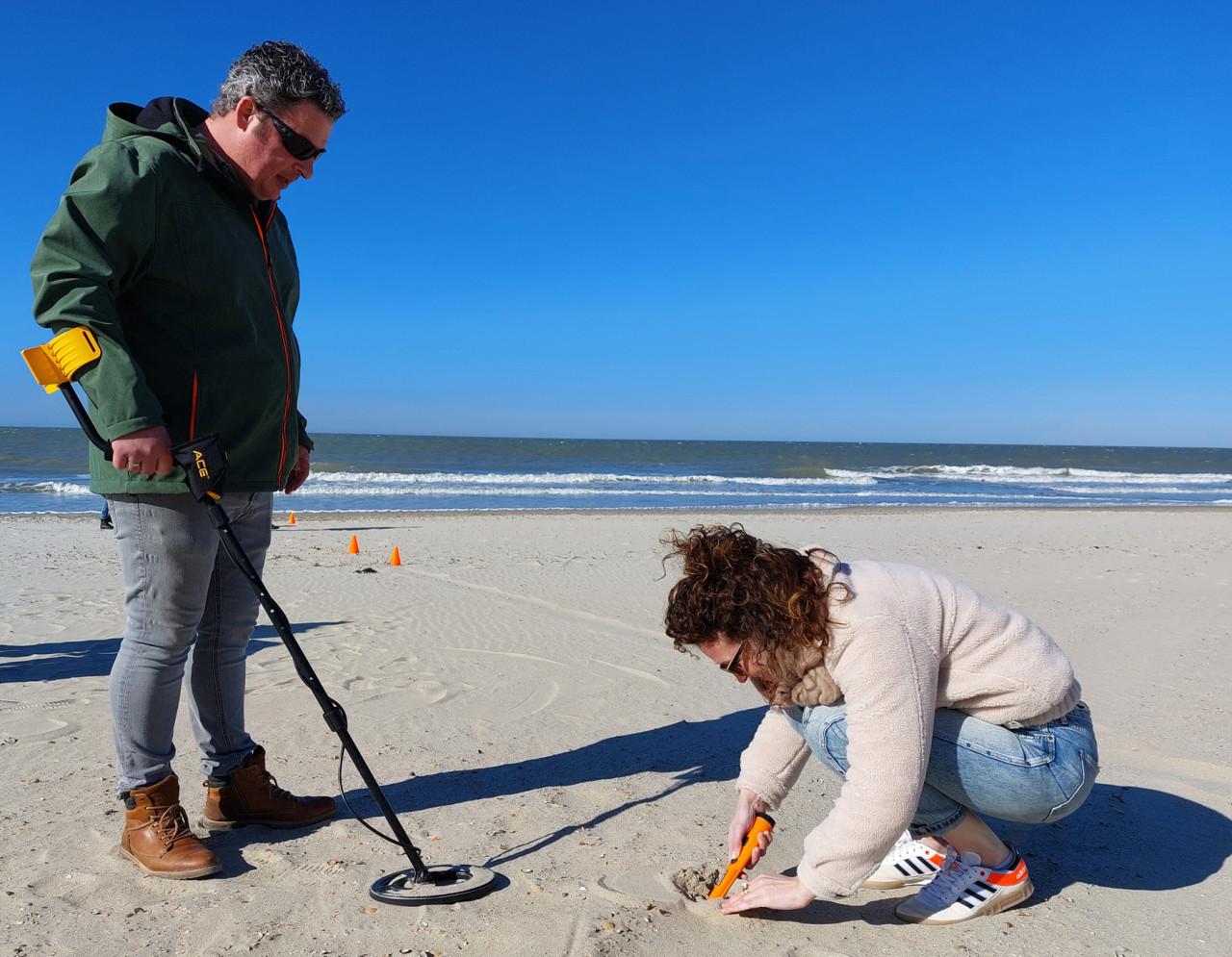Workshops Metaaldetectie op diverse strandlocaties