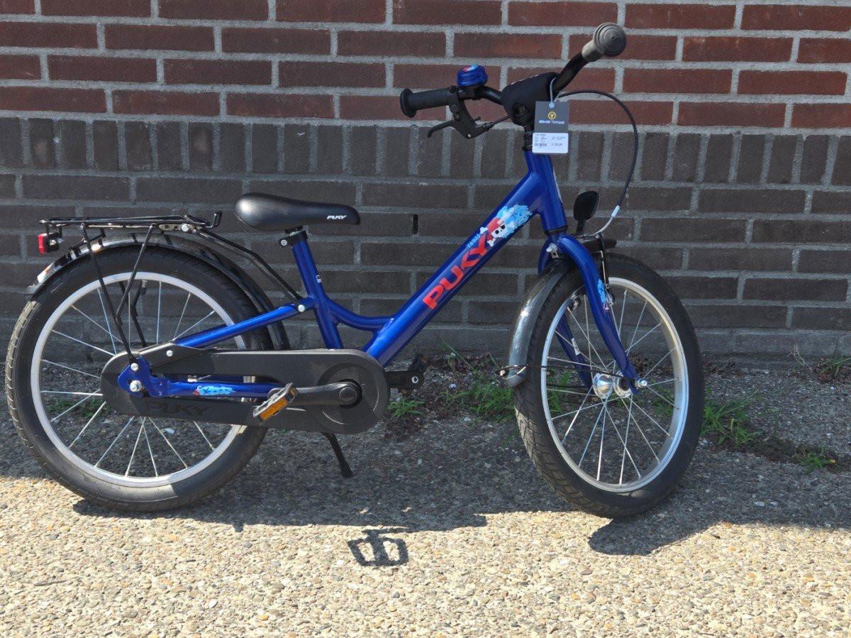Puky youke jongensfiets 18'' van 299 voor 135 inruil mogelijk