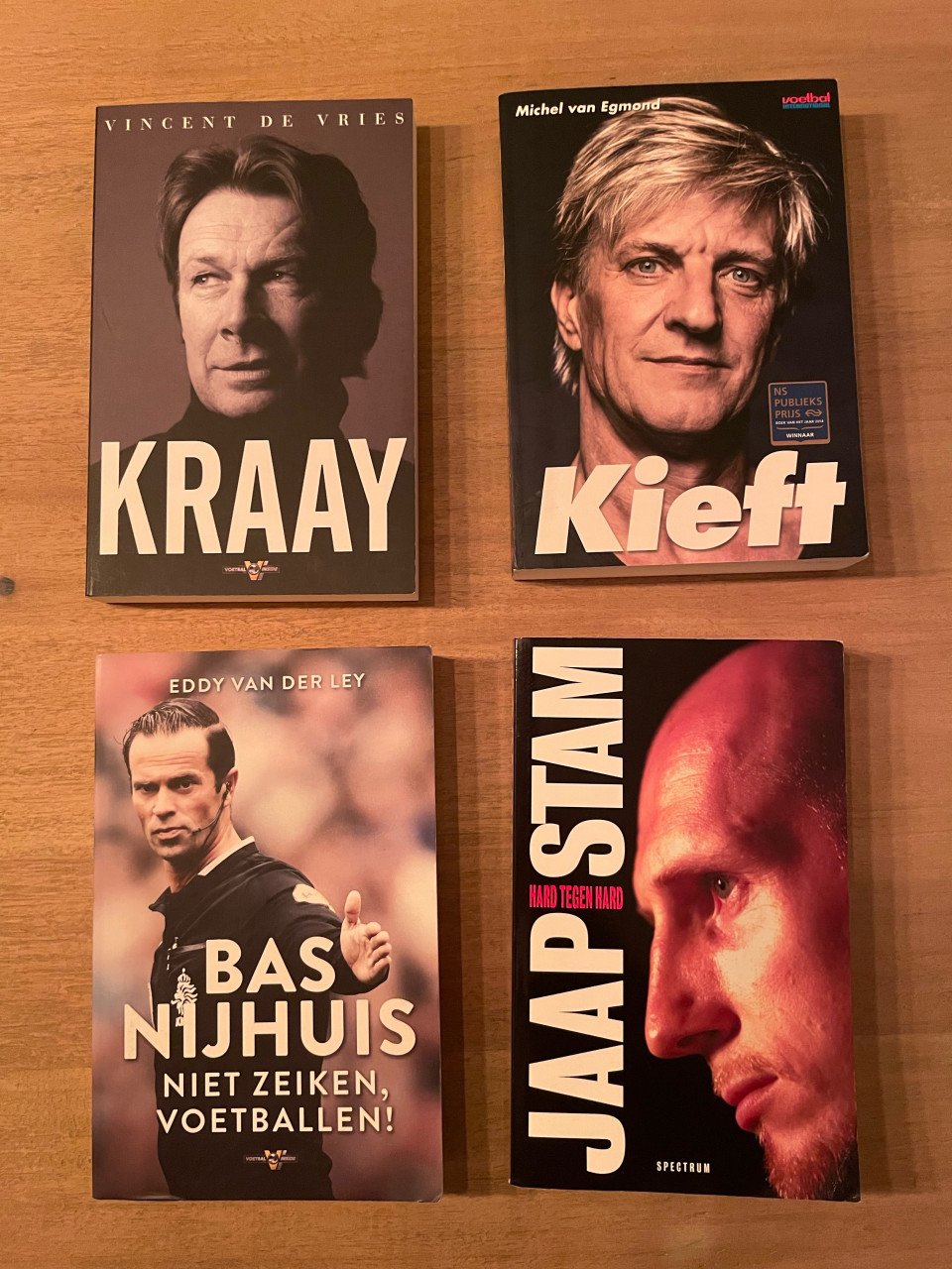 Sportbiografieën en boeken