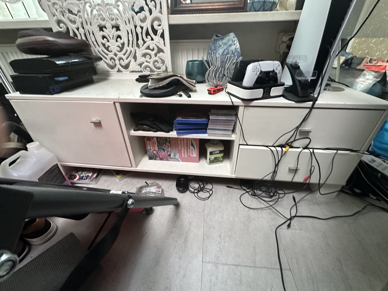 Tv kast met hoekbank