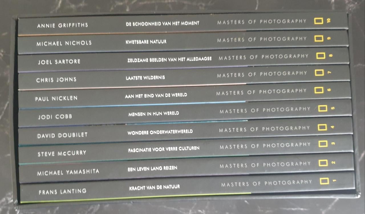 National Geograrphic "Masters of Photography" complete box.