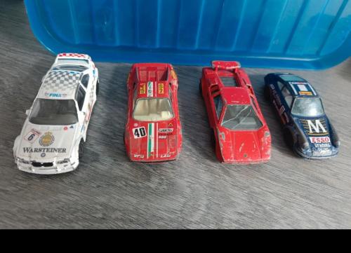 Vintage burago autos
