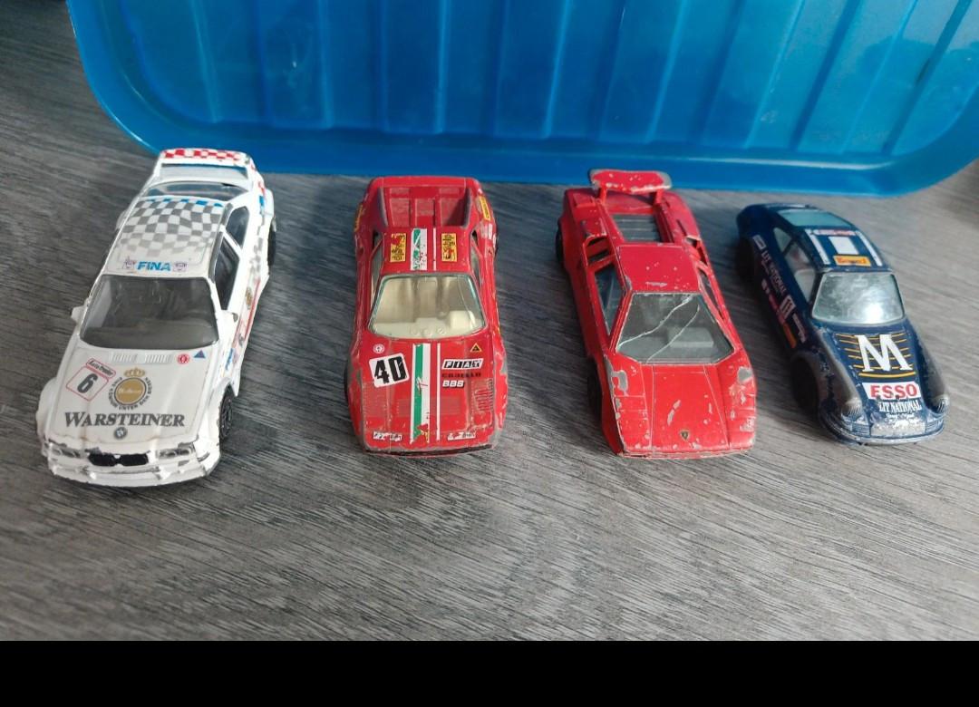 Vintage burago autos