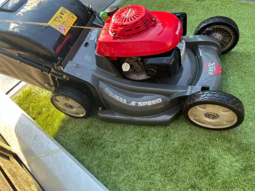 Honda motor grasmaaier.