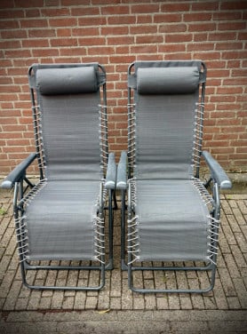 Opklapbare ligstoelen