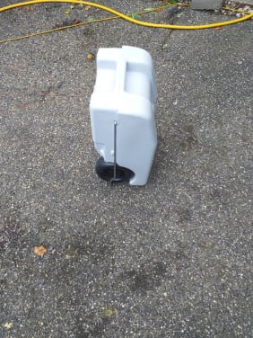 """"VUILWATERTANK NOG ALS NIEUW""""