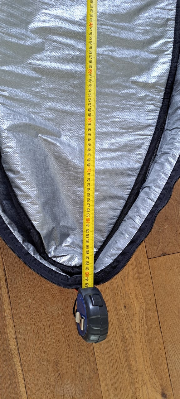 Dubbel boardbag 190