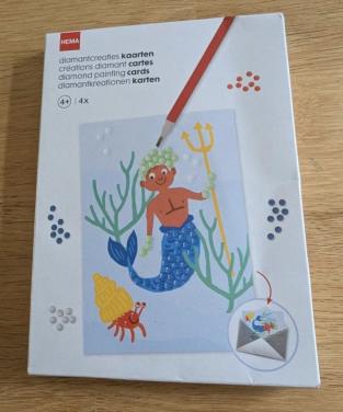 Diamantcreaties kaarten van de Hema