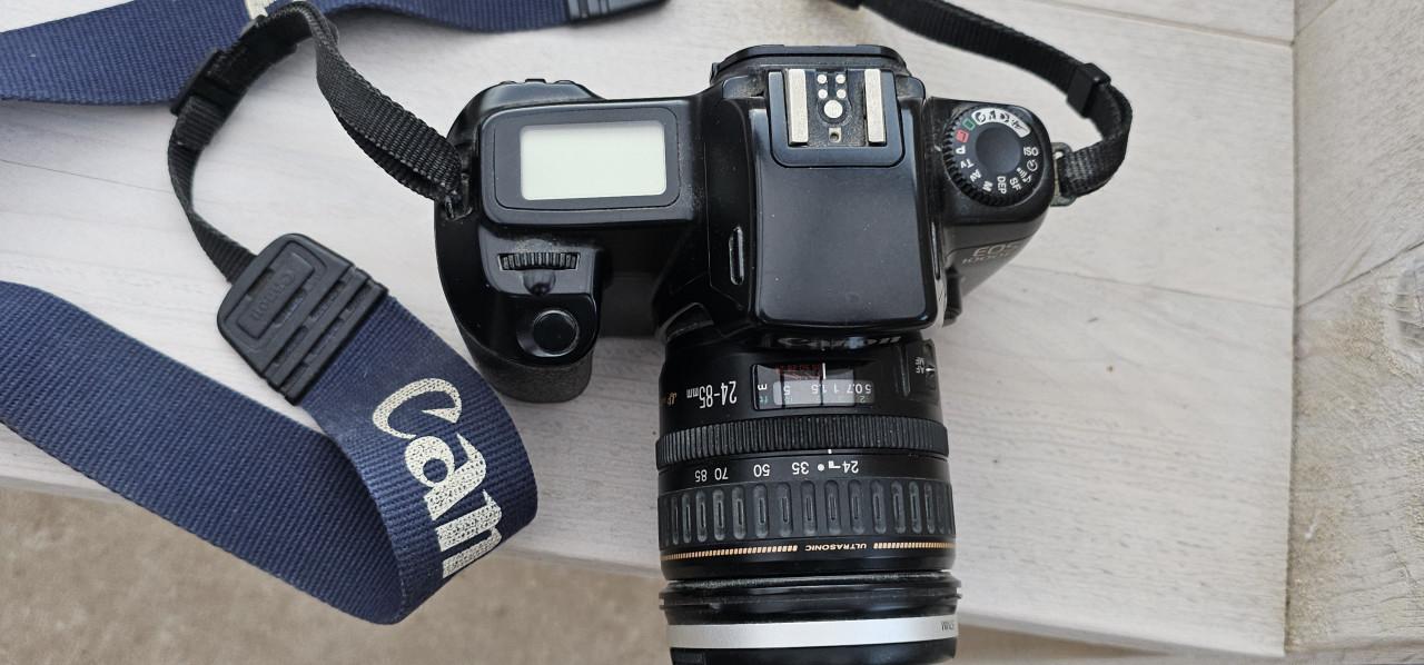 Canon camera + lenzen