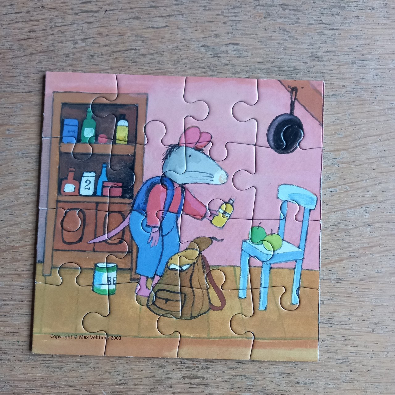 Puzzels kikker en zijn vrienden