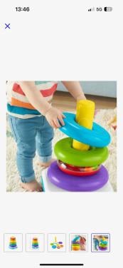 Speelgoed stapeltoren ringen XL