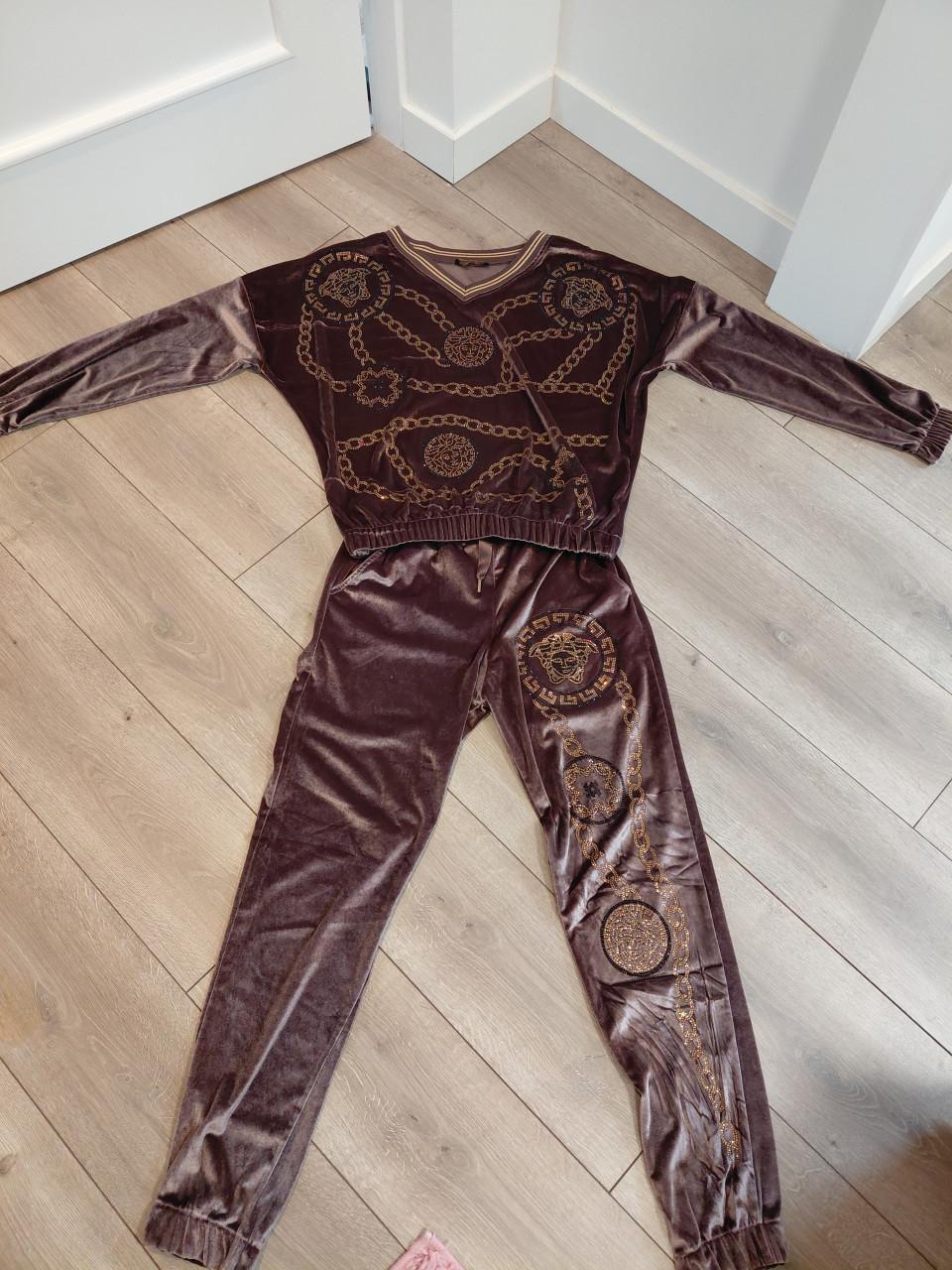 Huispak Bruin met Glitters