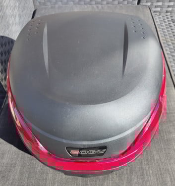 Edge Topkoffer Milano 32 liter zwart