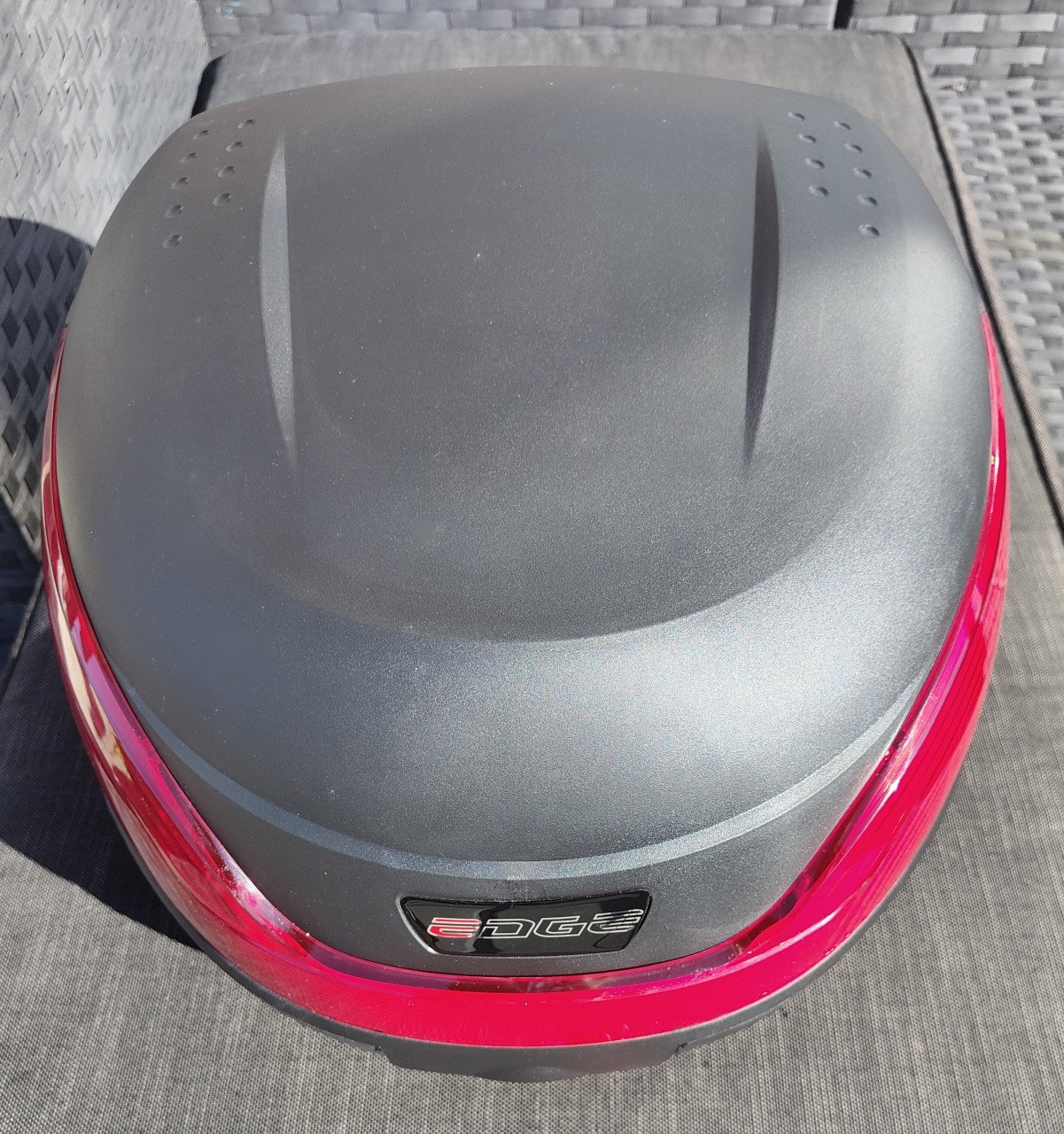 Edge Topkoffer Milano 32 liter zwart
