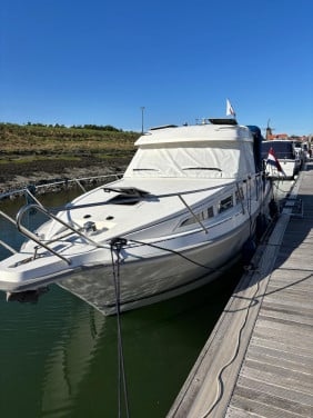 Mooie gezinsmotorboot (Marex 280 Holiday)