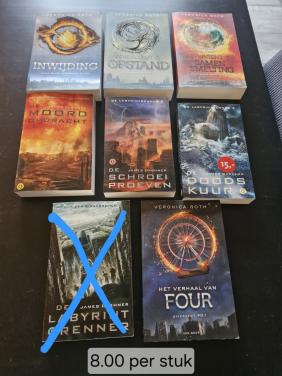 Divergent en de Mazerunner boeken