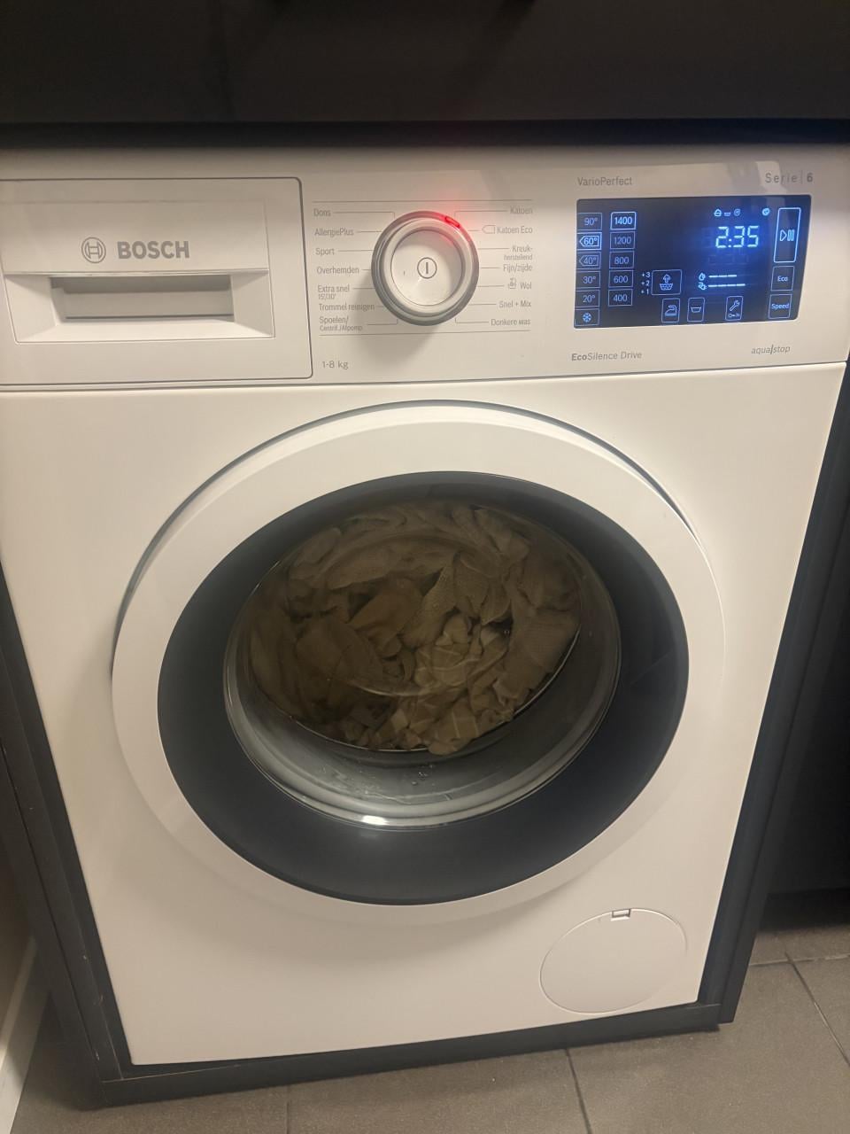 Bosch Serie 6 wasmachine – 8 kg – 1400 toeren