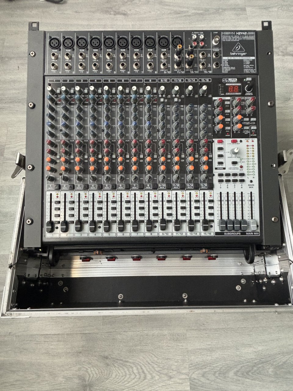 Complete active set zang/band behringer dap audio