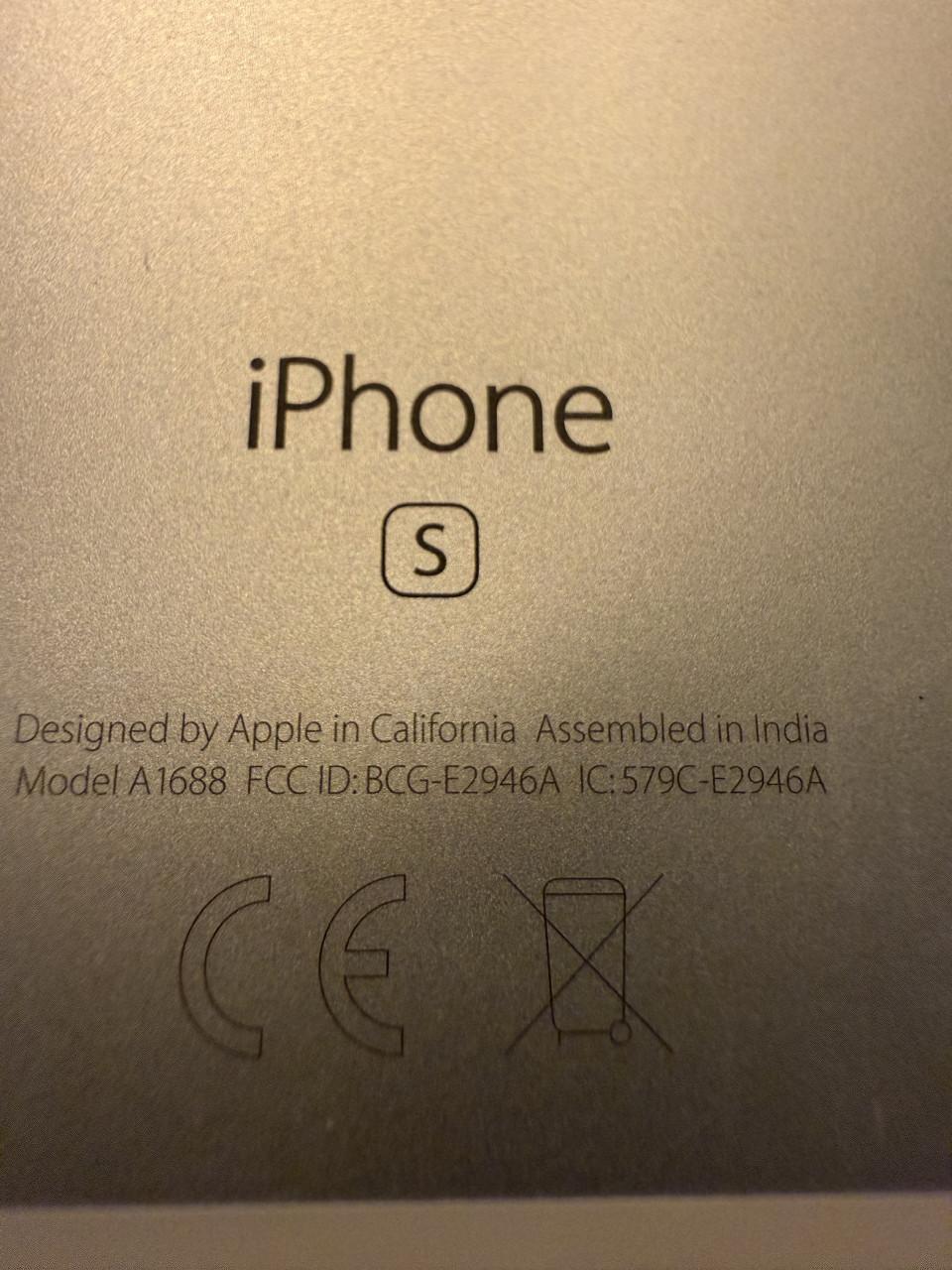 Apple iPhone 6s A1688 wit/zilver