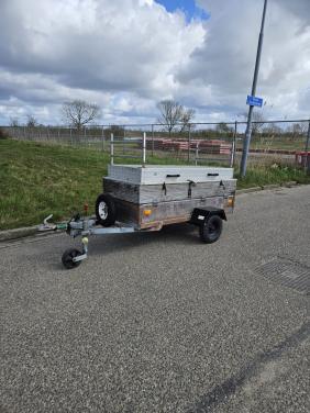 Aanhangwagen voor surfspullen