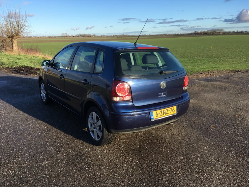Volkswagen Polo 1.6 105pk , 5D cruise ctr, ISOFIX, apk 3-2026