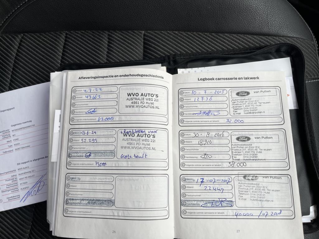 Ford Kuga 1.6 titanium 1 eig 58 dkm 2000 kg trekgewicht