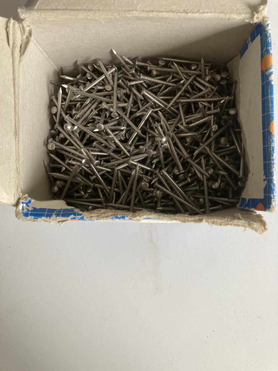 Roestvast stalen nagels 1.3 x 30 mm bolkop