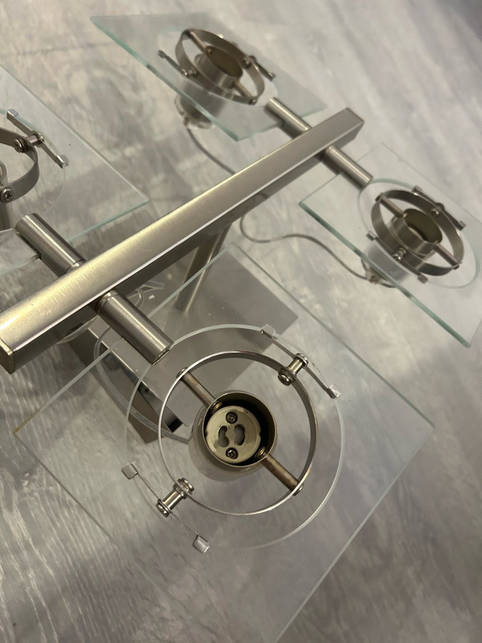 Plafondlamp rvs
