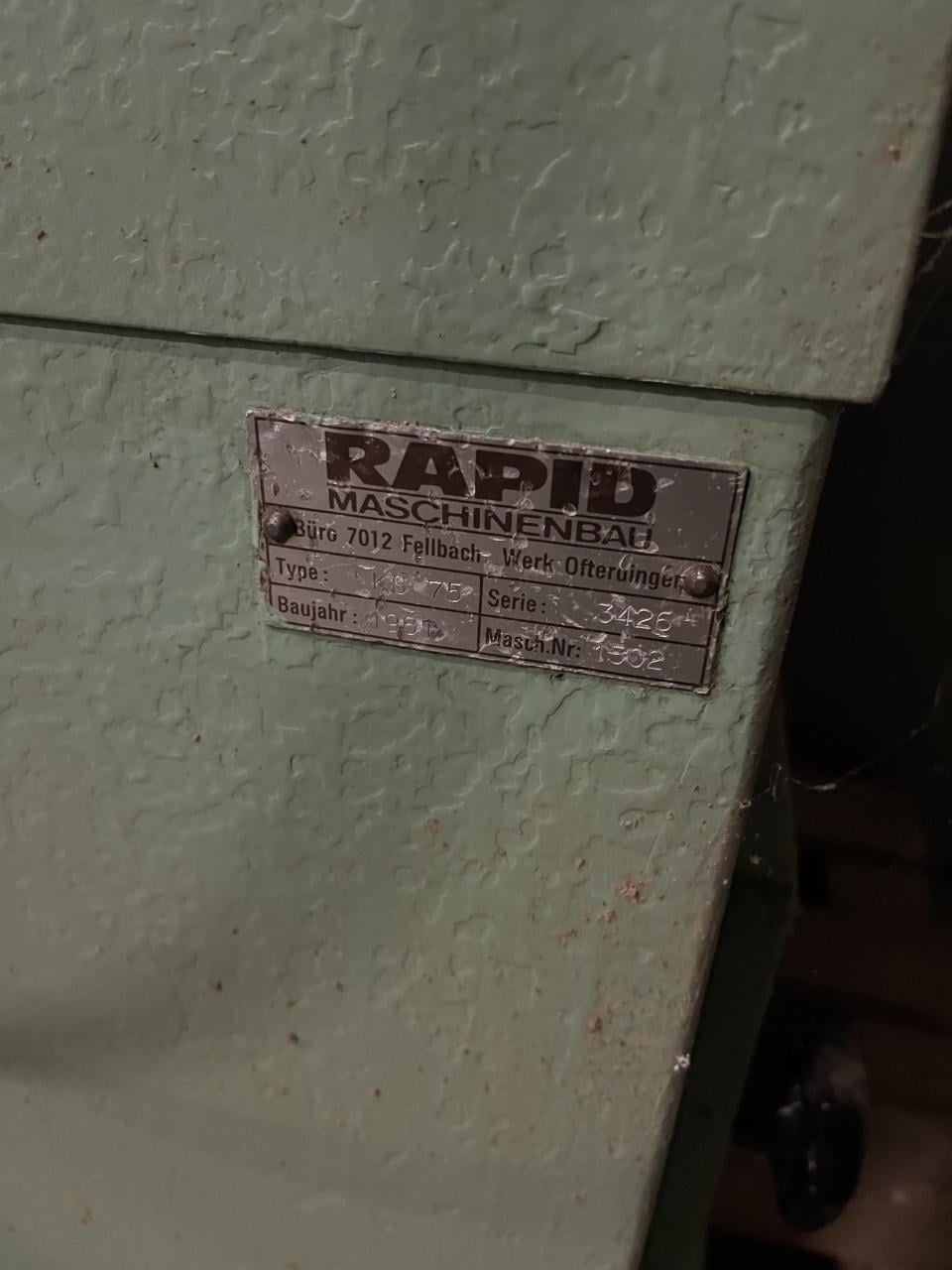 Zaagmachine haakse zaag