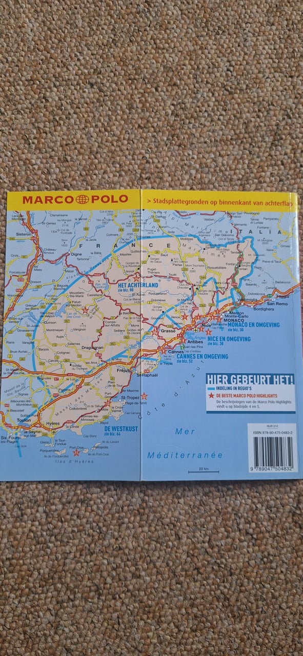 Normandië, Bretagne, Atlantische kust en Cote d`Azur