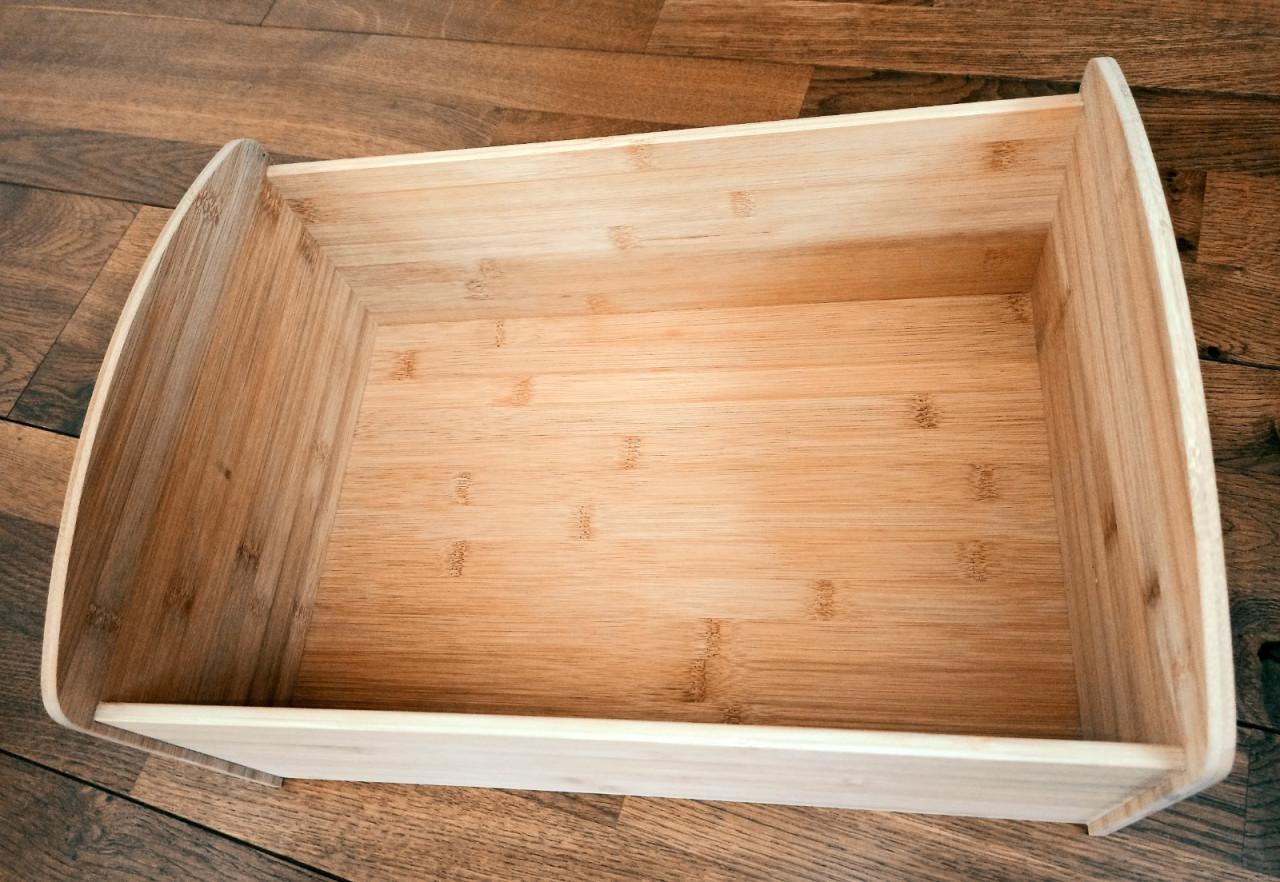 Esmeyer MILAN bamboe broodtrommel met snijplank - Nieuw