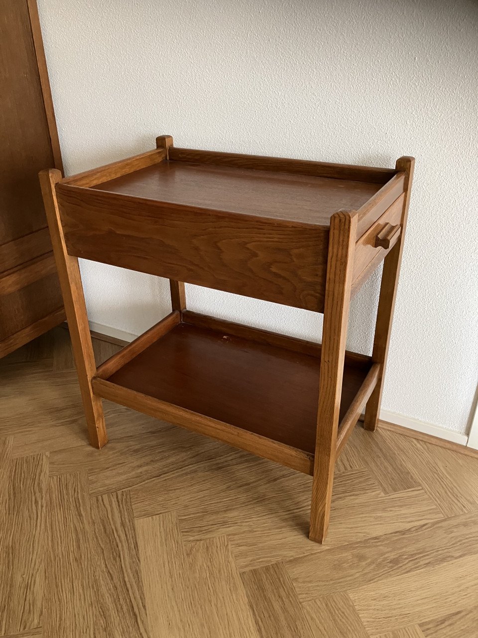 Bijzettafel met 2x lade 60x40