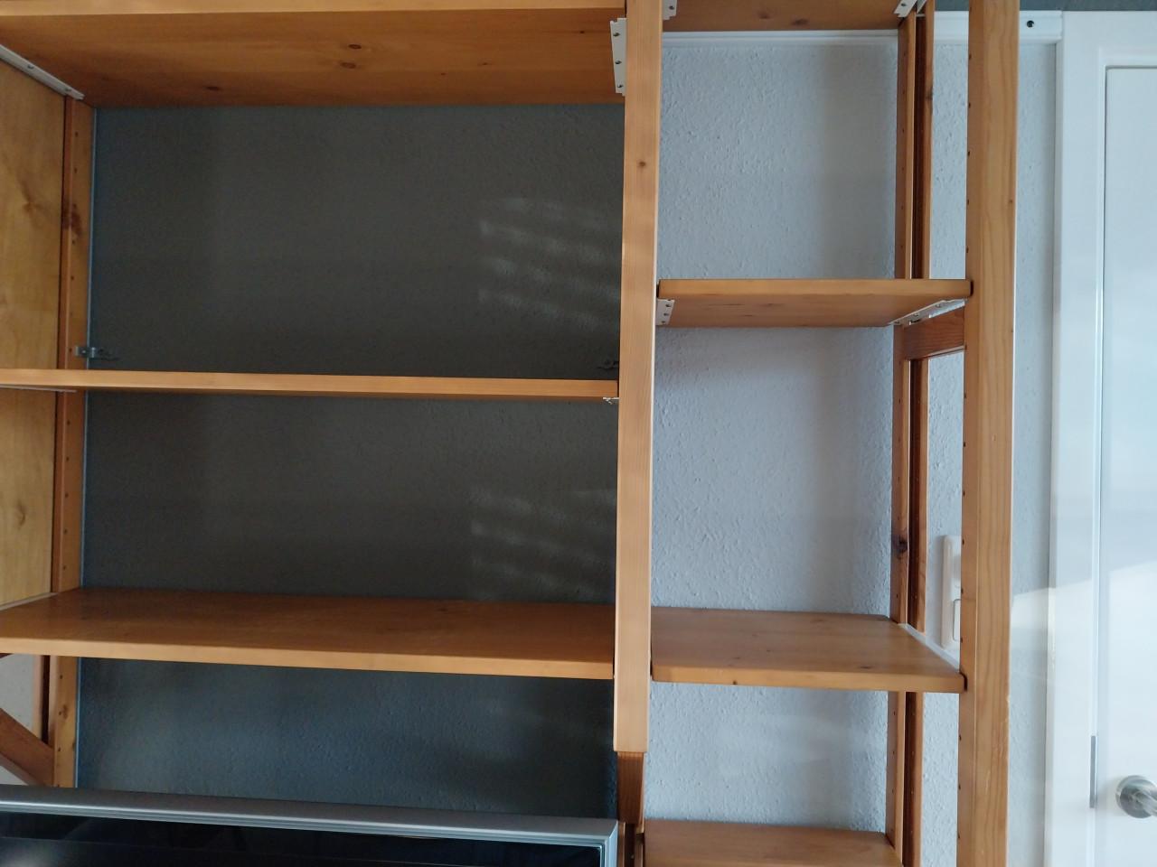 Boekenkast en TV kast