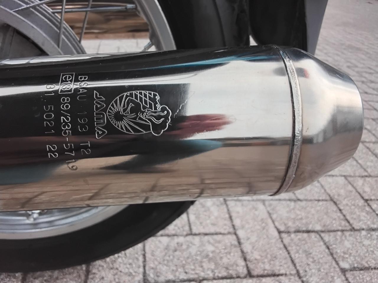 BMW  R 100/7 blauwe motorfiets