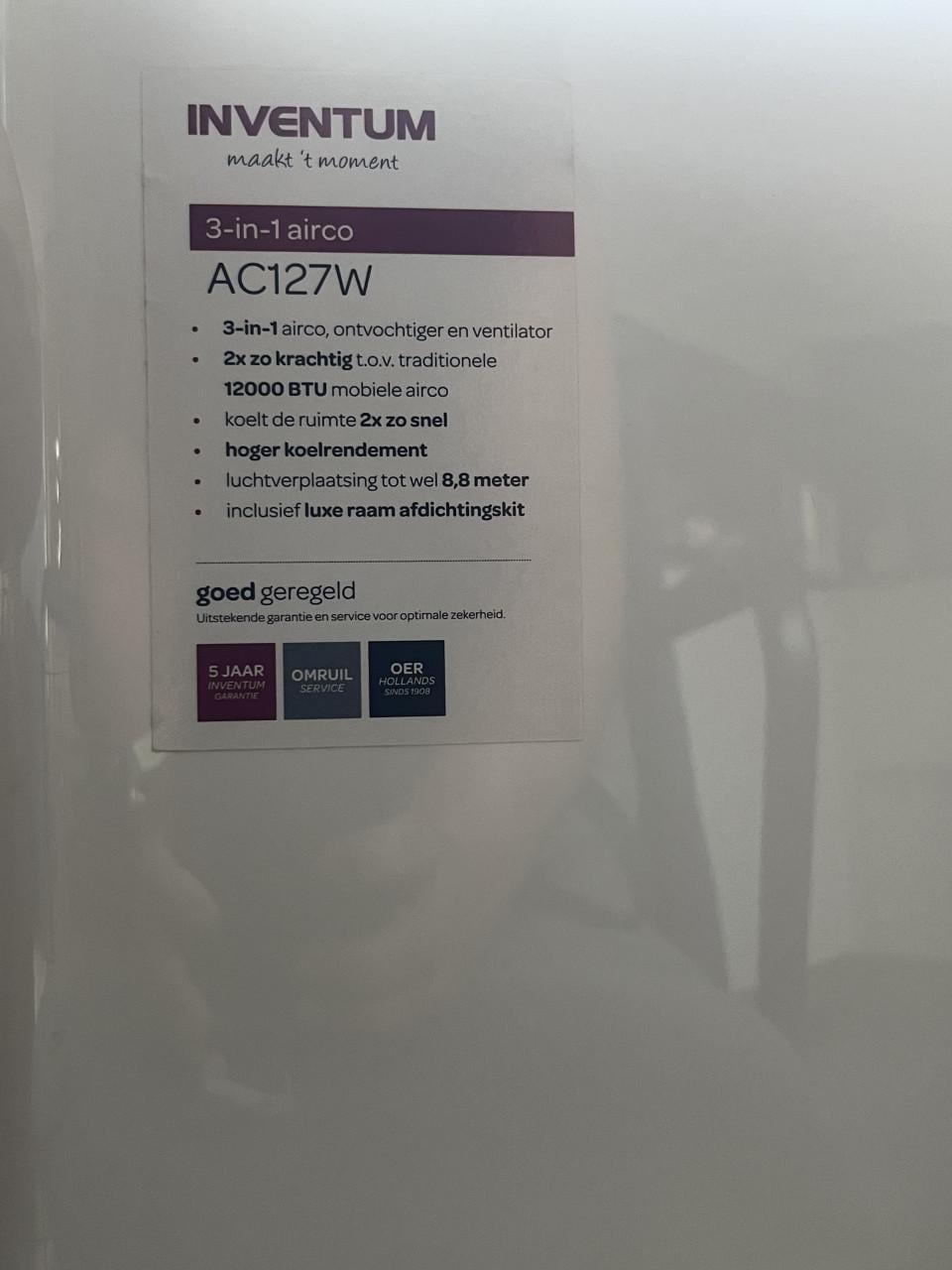 Airco Inventum AC127WSET