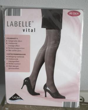 Nieuwe panty zwart  maat 38-40