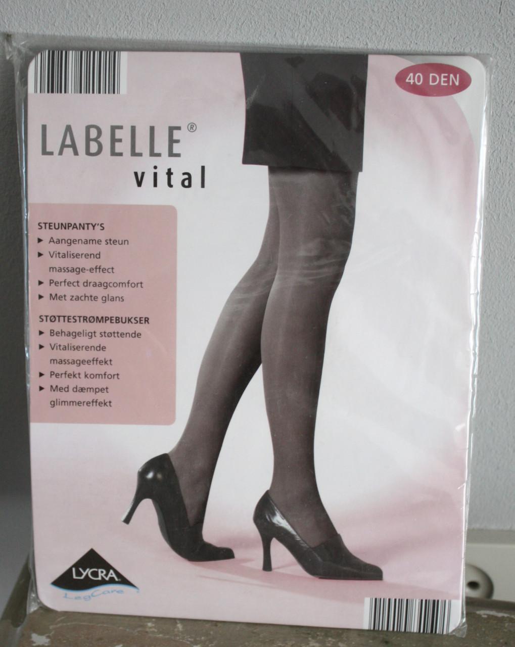 Nieuwe panty zwart  maat 38-40