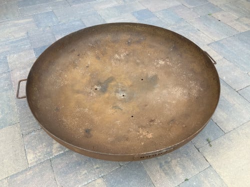 Vuurschaal 100 cm cortenstaal