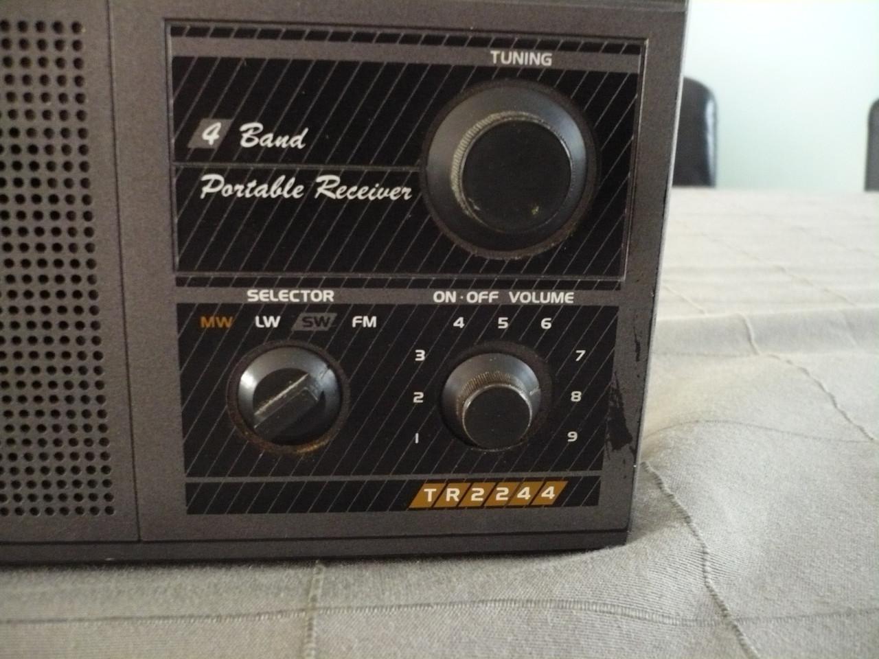 Aristona portable radio-goed werkend